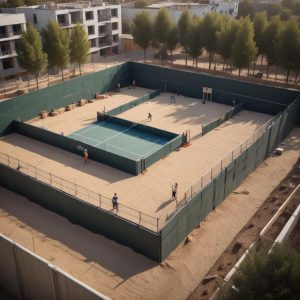 Строительство падел-кортов под ключ: проектирование и монтаж